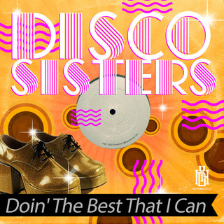 the album cover for Disco Sisters - Doin' The Best That I Can (Mod)