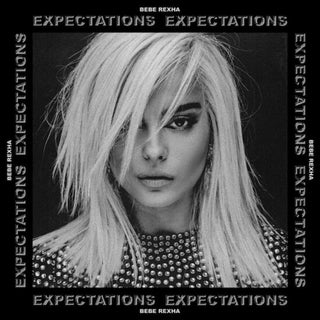 the album cover for Bebe Rexha - Expectations