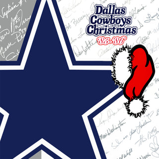 the album cover for Dallas Cowboys - Christmas