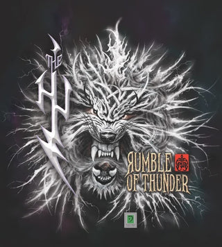 the album cover for Hu - Rumble Of Thunder (D2c) Grey (Blue) [Colored Vinyl] (Gry)