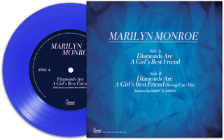 Mayilyn Monroe- Diamonds Are A Girl's Best Friend - Blue