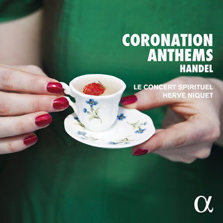 the album cover for Herve Niquet / Handel - Coronation Anthems