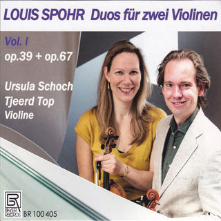 the album cover for Schoch / Spohr - Duos Fur Zwei Violinen 1