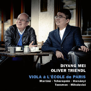 the album cover for Triendl / Harsanyi / Marti - Viola A L'ecole De Paris