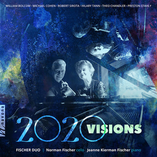 the album cover for Fischer Duo / Bolcom / Chandler - 2020 Visions