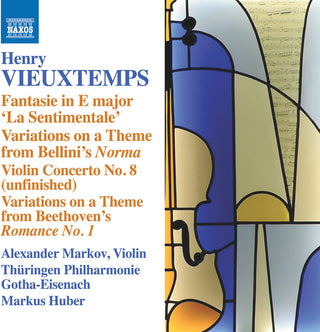 the album cover for Markov / Vieuxtemps - Fantasie La Sentimentale