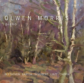 the album cover for Morris / Bartok / Beethoven - Olwen Morris Plays (2pk)