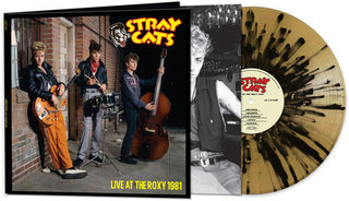 Stray Cats- Live At The Roxy 1981 - Gold/black Splatter