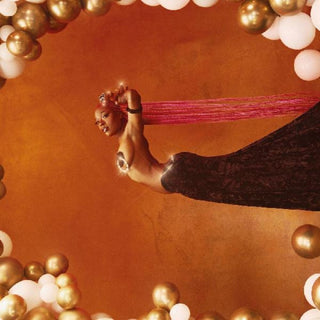 the album cover for Sudan Archives - Natural Brown Prom Queen [LP]