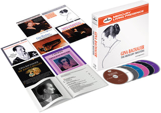 the album cover for Gina Bachauer - Gina Bachauer: The Mercury Masters (Aus)