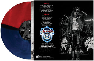 L.A. Guns- Covered In Guns - Red & Blue