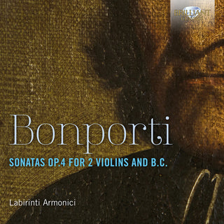 the album cover for Bonporti / Armonici - Sonatas For 2 Violins