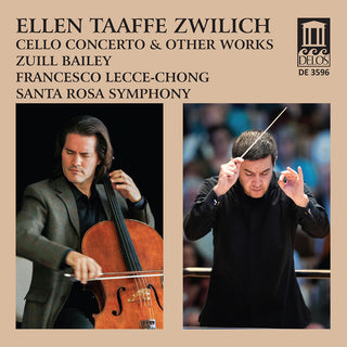the album cover for Zwilich / Bailey / Santa Rosa Symphony - Cello Concerto & Other Works