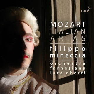 the album cover for Mozart / Mineccia / Oberti - Italian Arias