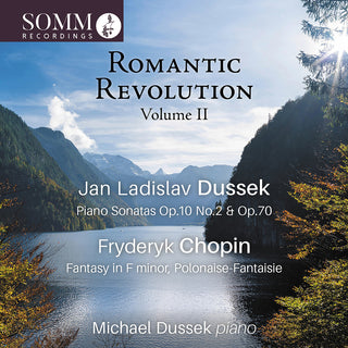 the album cover for Chopin / Dussek - Romantic Revolution 2