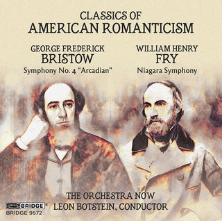 the album cover for Orchestra Now - Classics Of American Romantici