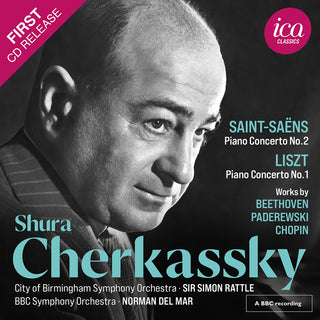 the album cover for Cherkassky / Mar - Piano Concerto 2