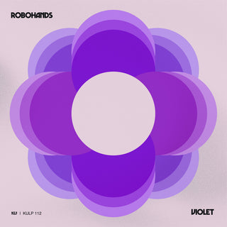 the album cover for Robohands - Violet [Indie Exclusive] Clear [Colored Vinyl] [Clear Vinyl] [Limited Edition] [Indie Exclusive]