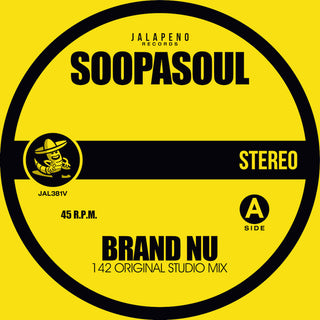 the album cover for Soopasoul - Brand Nu