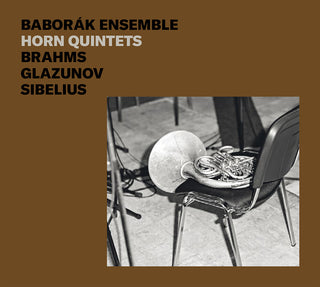the album cover for Brahms / Baborak / Bacova - Horn Quintets