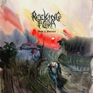 the album cover for Reeking Aura - Blood & Bonemeal