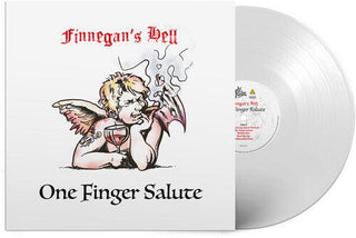 Finnegan's Hell- One Finger Salute - White