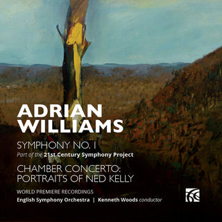 the album cover for Williams / English Symphony Orchestra - Symphony 1