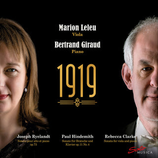 the album cover for Clarke / Leleu / Giraud - 1919