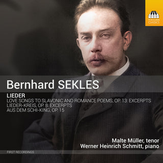 the album cover for Sekles / Muller / Schmitt - Lieder