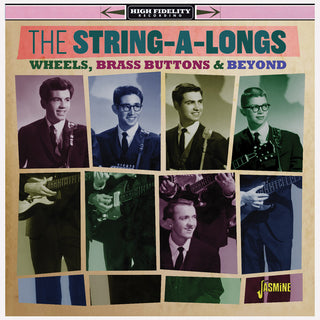 the album cover for String-A-Longs - Wheels Brass Buttons & Beyond (Uk)