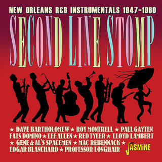 the album cover for Second Line Stomp: New Orleans R&B Instrumentals - Second Line Stomp: New Orleans R&B Instrumentals