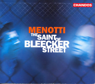 the album cover for G.C. MENOTTI - Saint of Bleecker Street