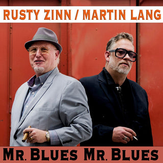 the album cover for Martin Lang & Rusty Zinn - Mr Blues, Mr Blues