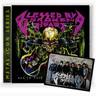 the album cover for Blessed By A Broken Heart - All Is Fair In Love & War