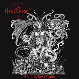 the album cover for Hellsword - Cold Is The Grave