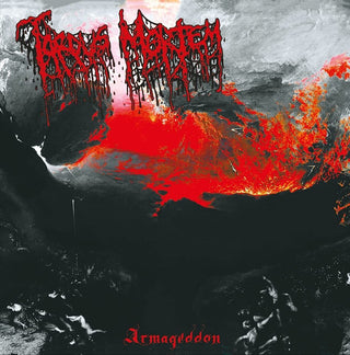 the album cover for Tardus Mortem - Armageddon