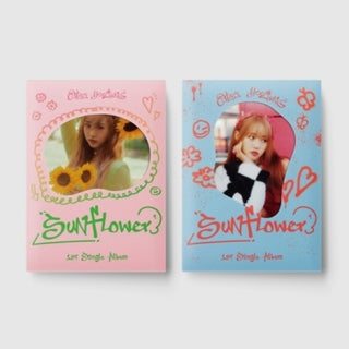 the album cover for Choi Yoo Jung - Sunflower - incl. Photobook, Printed Photograph, Photo Card, Polaroid + Sticker