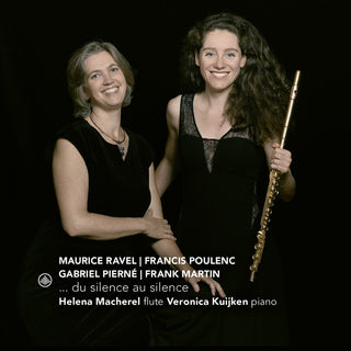 the album cover for Martin / Pierne / Poulenc / Helena Macherel - Du Silence Au Silence