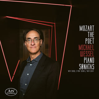 the album cover for Mozart / Wessell - Piano Sonatas 4: Mozart The Poet (Hybr)