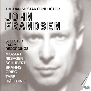 the album cover for Brahms / Gade / Grieg / Eileen Joyce - Danish Star Conductor John Frandsen - Selected Ear