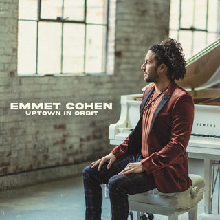 the album cover for Emmet Cohen - Uptown In Orbit