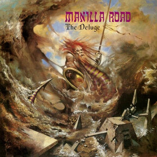 Manilla Road- Deluge - Orange/blue