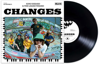 the album cover for King Gizzard & The Lizard Wizard - Changes [Limited Edition Recycled Black Wax LP]