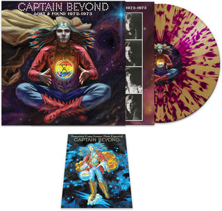 Captain Beyond- Lost & Found 1972-1973 - Gold/purple Splatter