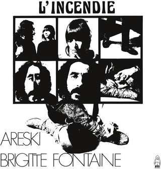 the album cover for Areski Belkacem - L'incendie [Colored Vinyl] (Wht)