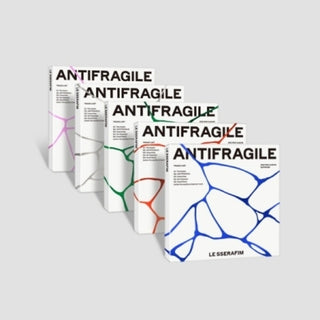 the album cover for LE SSERAFIM - Antifragile (Random Cover / Compact Version) [With Booklet]