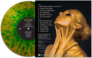 Enuff Z'nuff- Covered In Gold - Green/gold Splatter