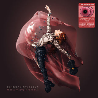 Lindsey Stirling- Brave Enough (Cranberry Swirl Vinyl)