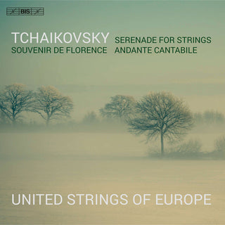 the album cover for Tchaikovsky / United Strings Of Europe - Serenade (Hybr)