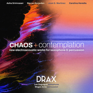 the album cover for Heredia / Martinez / Snowden - Chaos + Contemplation